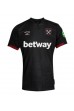 West Ham United Edson Alvarez #19 Fotballdrakt Borte Klær 2024-25 Korte ermer